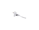 HARLEY DAVIDSON-SEVENTY KIT cilindri freno in alluminio lucido 12 mm 1 "-1