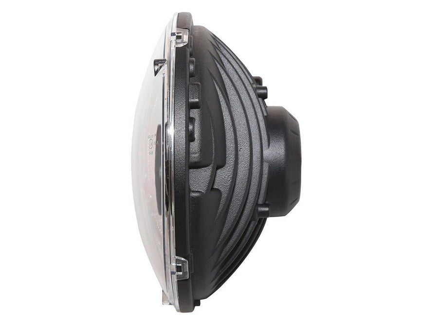 Harley Davidson-Type 3 7 "LED reflector use of headlights Chrome light bulb protection