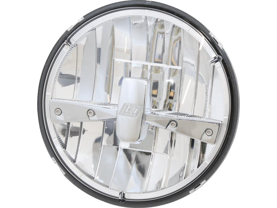 Harley Davidson-Type 3 7 "LED reflector use of headlights Chrome light bulb protection