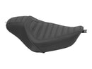 Harley Davidson Sportster Hinweis [2010-2020] – Horizontaler Solositz Schwarz Vinyl-1