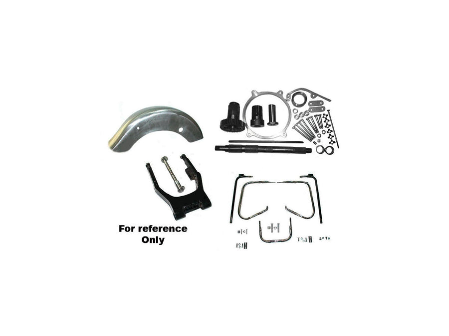 Harley Davidson Touring [2002-2006] -esteso ruota principale con magazzino e