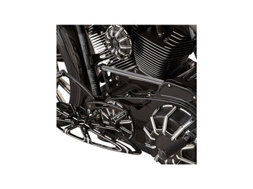 Harley Davidson Dyna [1999-2017]-switching rod, 10-gauge, black switching rod - 0