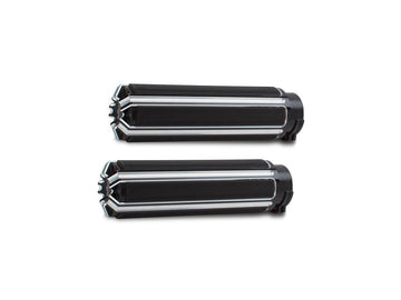 Harley Davidson Touring [2008-2024] -10 de la calibre manipulé Black Anodisé 1 "Gas Train
