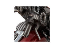 Harley Davidson Touring [2008-2024] – 10-Gauge Griffe Schwarz Eloxiert 1" Gaszug-5