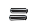 Harley Davidson Touring [2008-2024] – 10-Gauge Griffe Schwarz Eloxiert 1" Gaszug-4