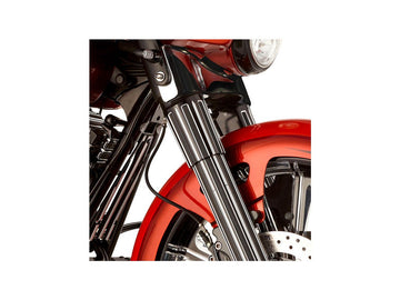Harley Davidson Touring [1999-2013] -10 PROTECTION DE FROCHE DE PAUGE NOIR Anodisé - 0
