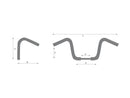 Harley Davidson Sportster [1986-2016] – 12 Bad Ape Hanger Lenker Nicht Gekerbt 3-Loch-2