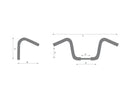 Harley Davidson Sportster [1986-2016] – 12 Bad Ape Hanger Lenker Nicht Gekerbt 3-Loch-6