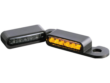 Harley Davidson FXSBSE [2013-2014] -OEM Indicatore LED di controllo manuale Black anodizzato
