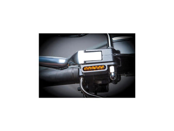 Harley Davidson Softail [2015-2017] -Oem Contrôle des mains LED Signals Black Anodisé - 0