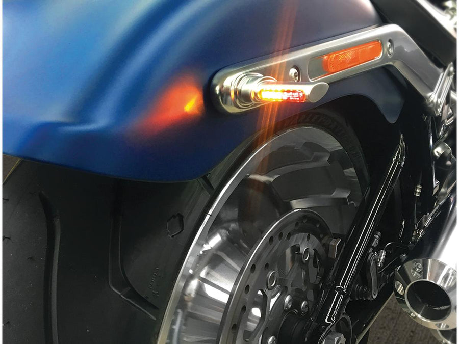 Harley Davidson Softail [1993-2024] – Winglet 3in1 LED Blinker/Rücklicht/Bremslicht