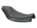 Harley Davidson Dyna Note [2016-2017]-Enzo Horizontal Solo Seat Black Vinyl-1