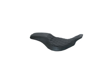 Harley Davidson Flhri [2004-2006] -2-up Boss Diamond Seat Vinyl noir