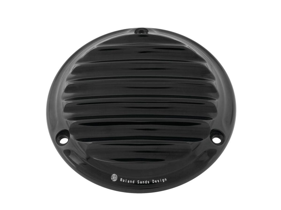 Harley Davidson Dyna [1999-2017]-Nostalgia Derby Cover 5-hole black black