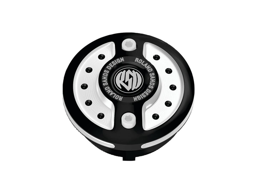 Harley Davidson Dyna [1996-2017]-Radial fuel display lid contrast cut