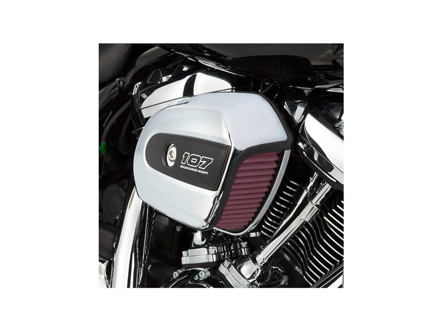 Harley Davidson Touring [2017-2024] – Big Sucker Luftfilter mit Originalabdeckung für