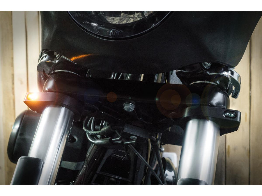Harley Davidson mm fork tubes [1947-1949] – ZC-Line Micro LED Blinker Schwarz