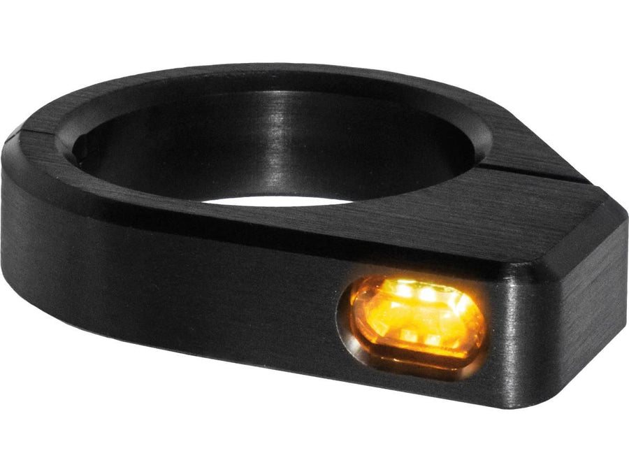 Harley Davidson mm fork tubes [1954-1956] – ZC-Line Micro LED Blinker Schwarz