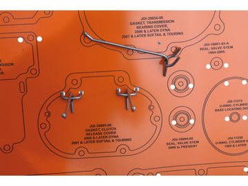 Harley Davidson Dyna [1999-2017]-Piatto di guarnizione, piastra di sigillatura a doppio camoc