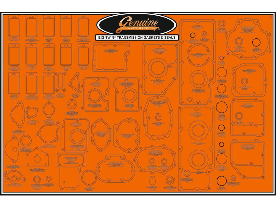Harley Davidson - sealing plate, all gear seals sealing plate