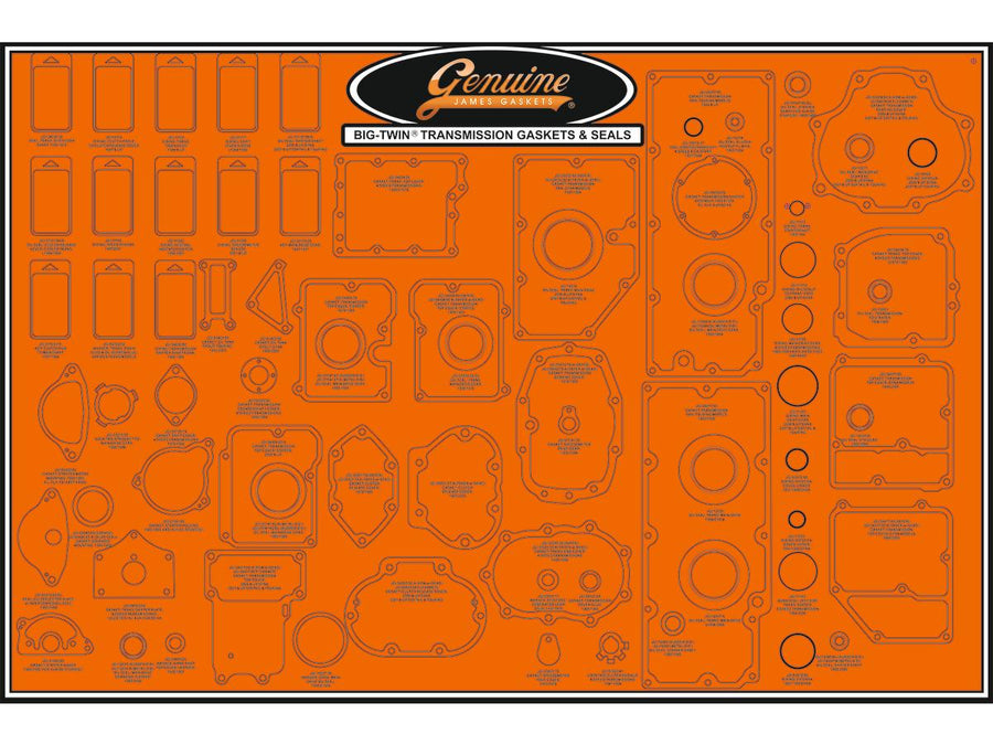 Harley Davidson - sealing plate, all gear seals sealing plate