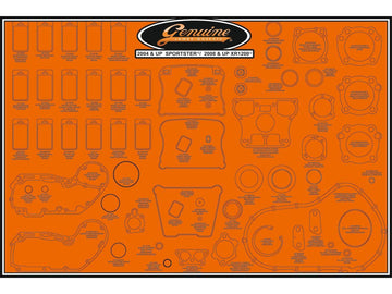 Harley Davidson Sportster [2004-2019] – Dichtungsplatte für XR1200/2004+ Sportster