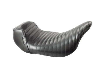 Harley Davidson Touring [2008-2025] -Pinion Plié Seat Seat Black Vinyl