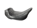 Harley Davidson Touring [2008-2025] – Ritzel Gefaltete Naht Sitz Schwarz Vinyl-3