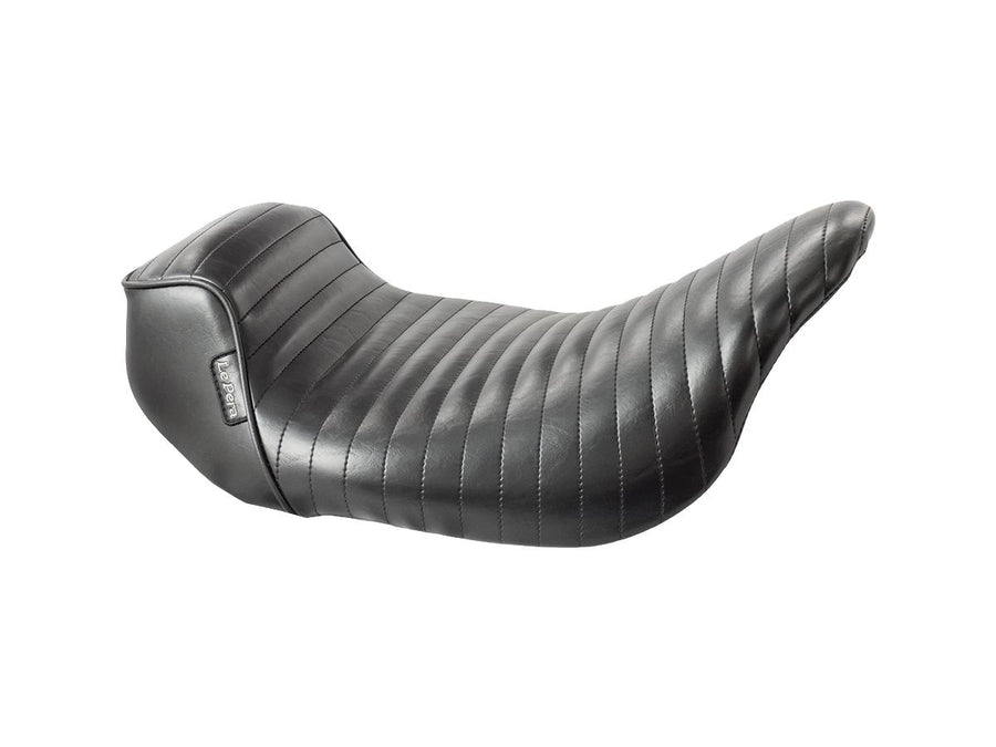Harley Davidson Touring [2008-2025] – Ritzel Gefaltete Naht Sitz Schwarz Vinyl