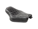 Harley Davidson Sportster [2010-2020]-Streaker Diamond Stitch Seat Black Vinyl-3