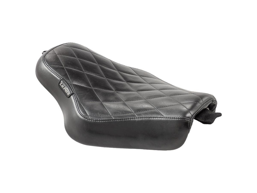 Harley Davidson Sportster [2010-2020]-Streaker Diamond Stitch Seat Black Vinyl