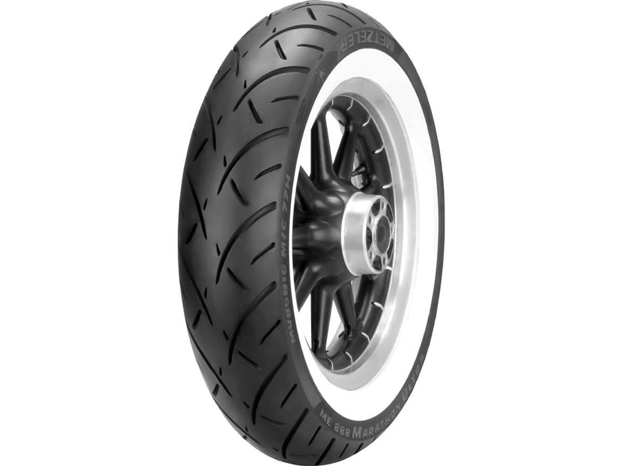 Harley Davidson-Me 888 Marathon Ultra Tires 180/65 B-16 81h TL reinforced white wall