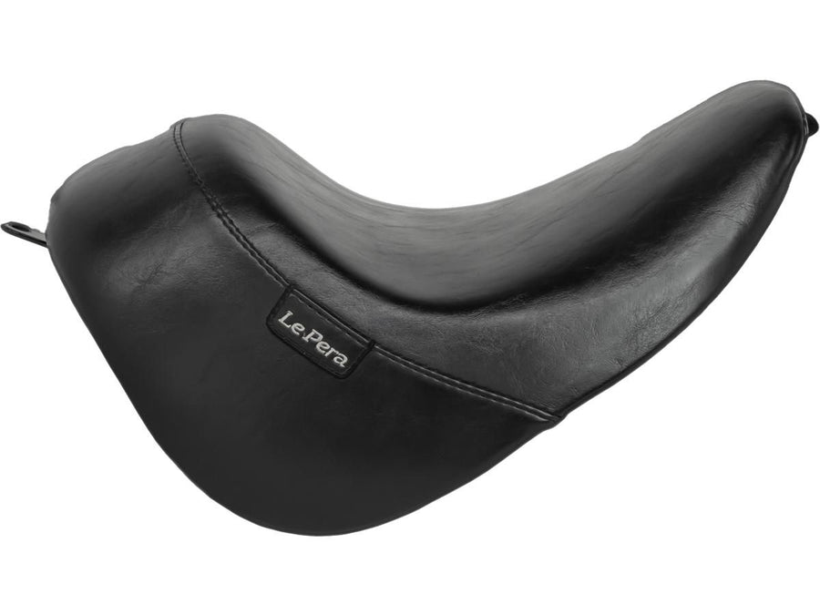 Harley Davidson FLS [2016-2017] - os de baies sur le siège lisse en vinyle noir