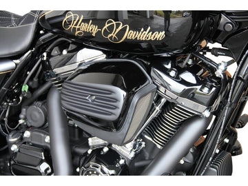 Harley Davidson Touring [2017-2023] - Coud de filtre à air spécial noir