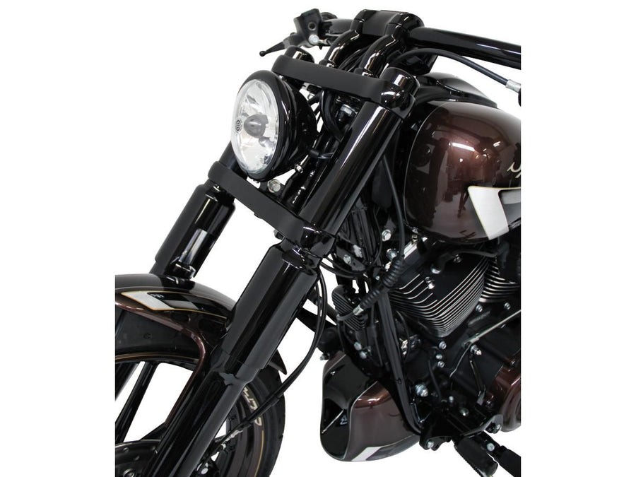 Harley Davidson FXSBSE [2013-2014]-Lower fork cover black gloss