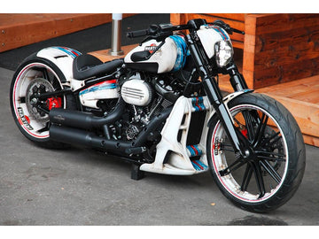 Harley Davidson FXBR [2023-2024] – 6-teilige Gabelabdeckungen mit unteren - 0