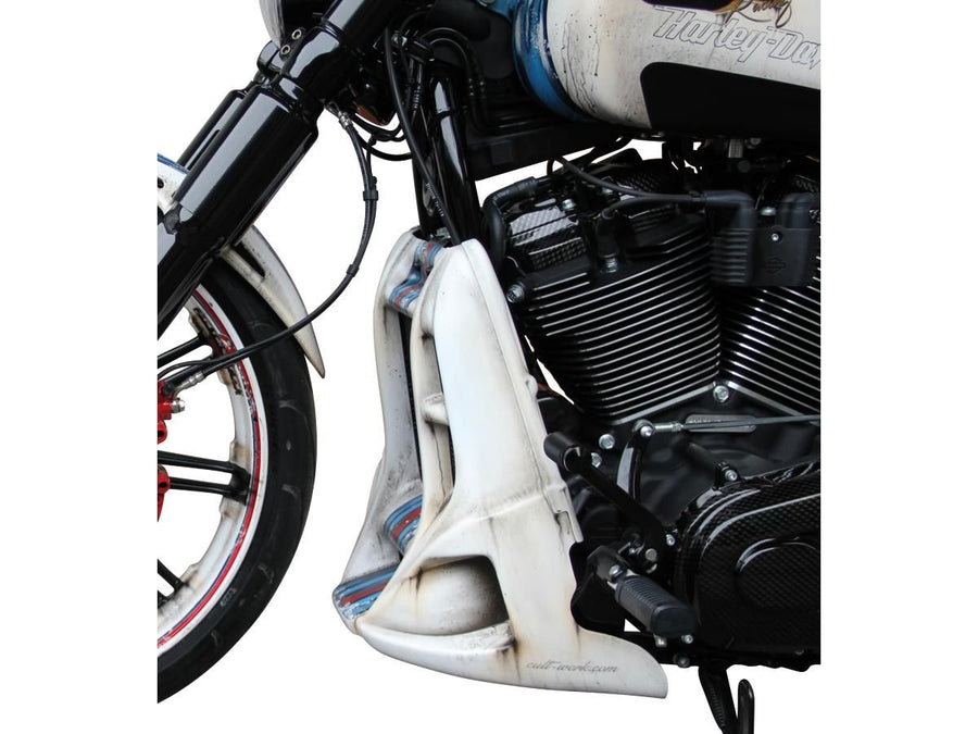 Harley Davidson FXBR [2023-2025]-racing cooler cover for Softail models