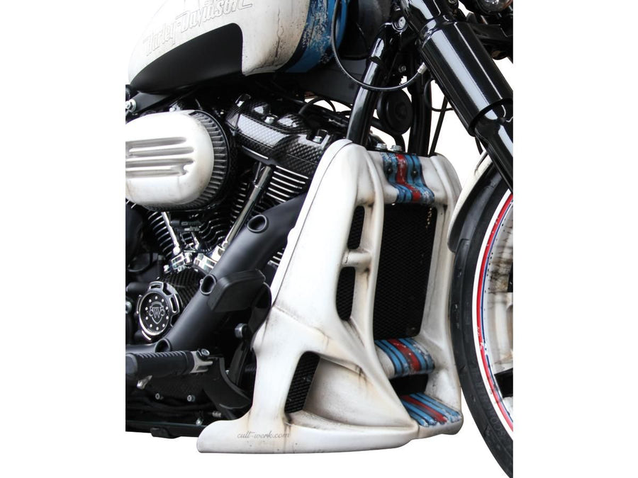 Harley Davidson FXBR [2023-2025]-racing cooler cover for Softail models