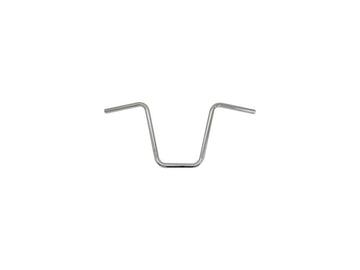 Harley Davidson-350 Stretto Handbar per appendiabiti con ammaccature, cromo a 3 buche, treni a gas da 1 "
