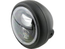 Harley Davidson – Pecos Typ 7 5 3/4" Scheinwerfer Schwarz Pulverbeschichtet LED-1
