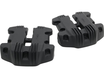Harley Davidson Softail [2018-2024] – Gerippter Rocker Box Deckel Schwarz
