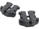 Harley Davidson Softail [2018-2024] – Gerippter Rocker Box Deckel Schwarz Cut-3