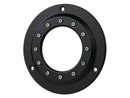 Harley Davidson FX Model [1985-1994]-Purhole derby cover 3-hole black satin-1