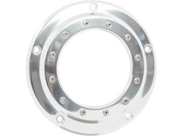 Harley Davidson Dyna [1999-2017] – Porthole Derby Abdeckung 5-Loch Aluminium poliert