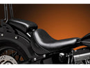 Harley Davidson FXS [2011-2012] – Bare Bones Soziuspolster Glattes Schwarzes Vinyl-6