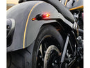 Harley Davidson Softail [1993-2024] -Winglet Micro LED blinker noir Anodisé-2