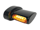 Harley Davidson Softail [1993-2024] -Winglet Micro LED blinker noir Anodisé-5