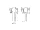 Harley Davidson FXDF [2014-2017] -old Style 1,25 "manubrio perforato per interno-3