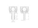 Harley Davidson FXDF [2014-2017] -old Style 1,25 "manubrio perforato per interno-7