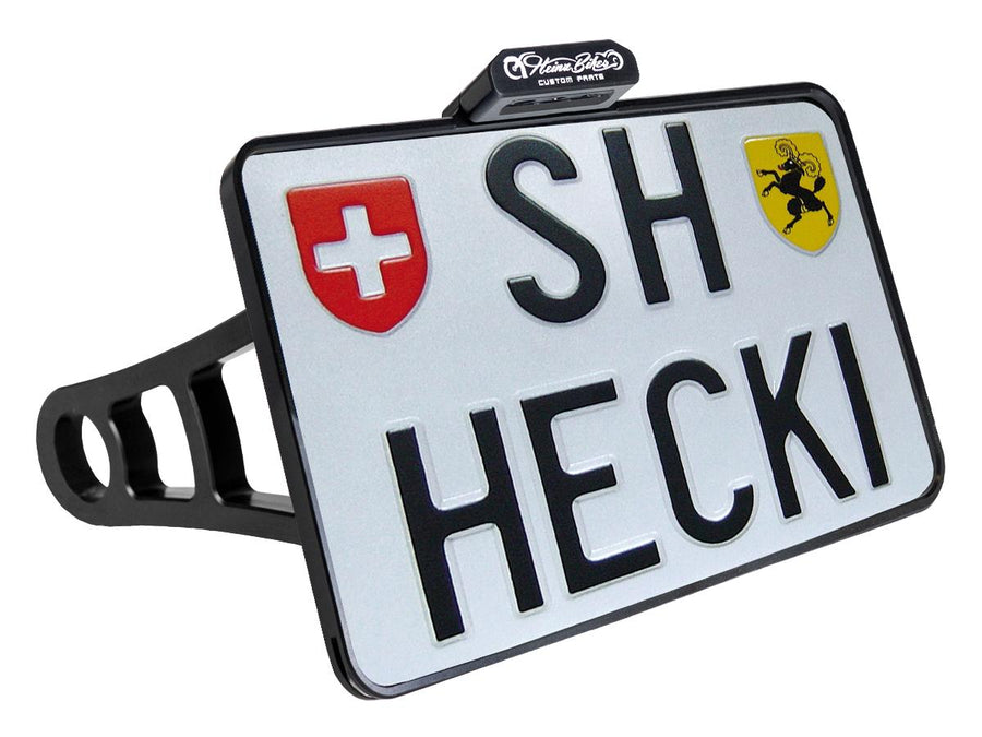 Harley Davidson Dyna [2006-2017] – Seitenmontage Kennzeichenhalter Kit Schweizer